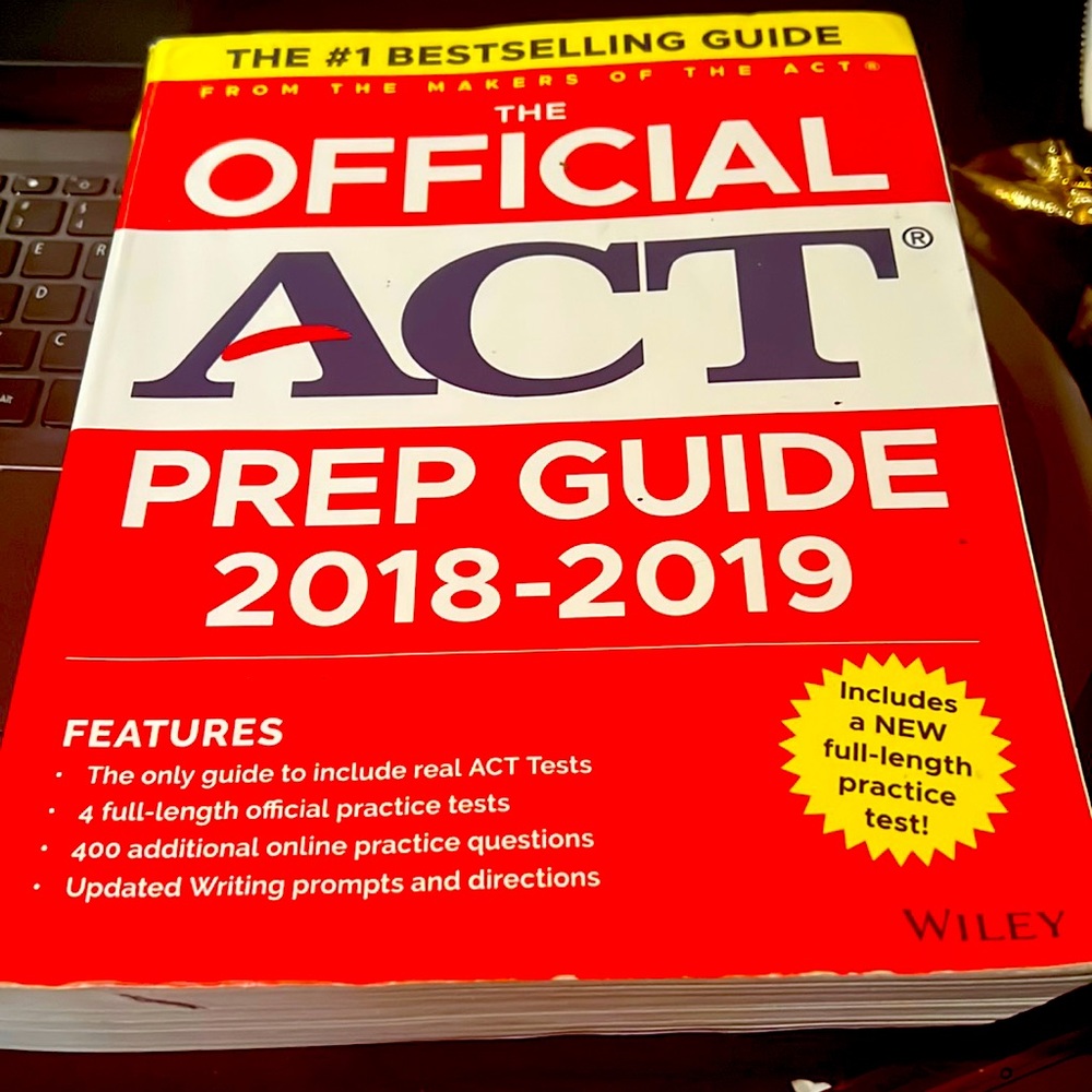 The Official ACT Prep Guide 2018-2018